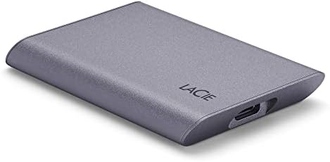 LaCie Mobile 1TB External USB-C (STKH1000800) Apple Solid State Drive, Upto 1050MB\/s, USB-C Drive