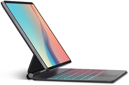 Keyboard Case for iPad Pro 11 Inch, iPad Air 5th\/4th Generation 10.9 inch, Magnetic Floating Wireless Keyboard Case with Multi-Touch Trackpad & 7 Color Backlit for iPad Pro 11\u201D 4th\/3rd\/2nd\/1st Gen
